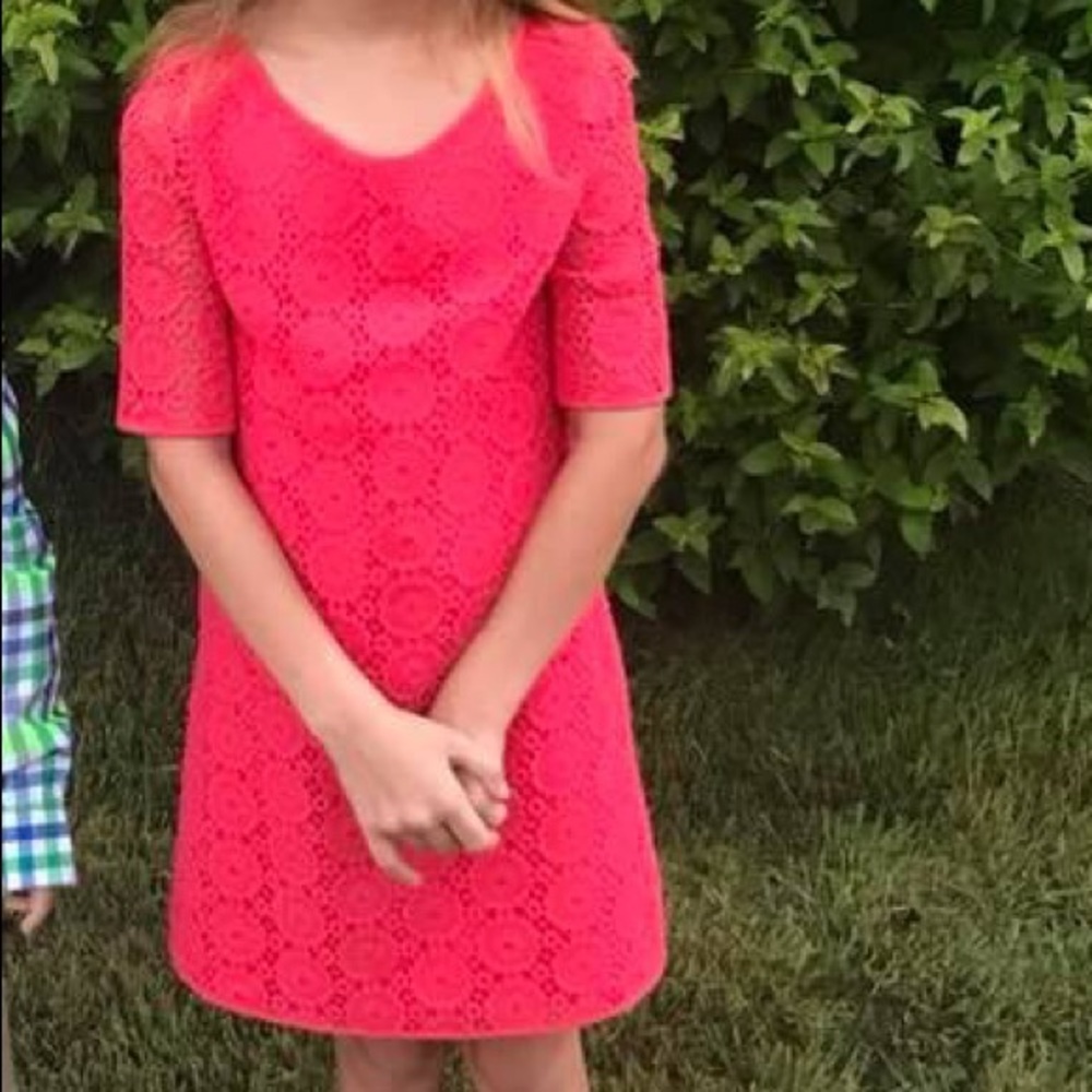 Lilly Pulitzer crocheted dress, Sz L